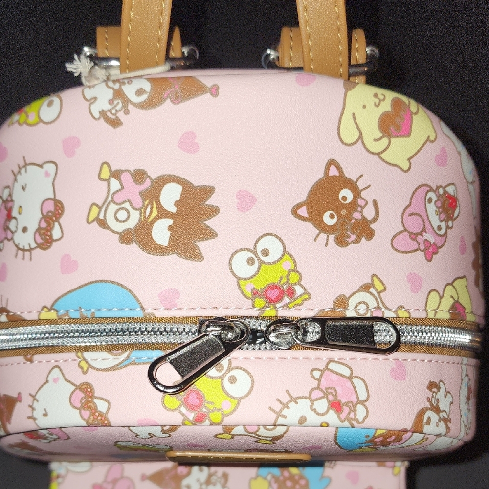 Loungefly Hello Kitty And Friends Sanrio Pink Backpack. NWT - Picture 8 of 9